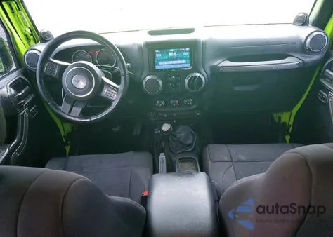 2012 Jeep Wrangler Unlimited Sport из США, поврежденный, VIN 1C4BJWDG7CL271186